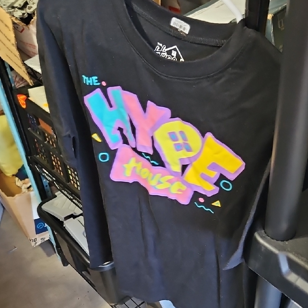 Black and Purple Long Sleeve Tees with Urban Graphics